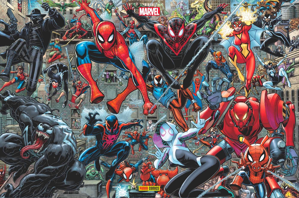 Une collection spéciale Spider verse au format Marvel verse chez